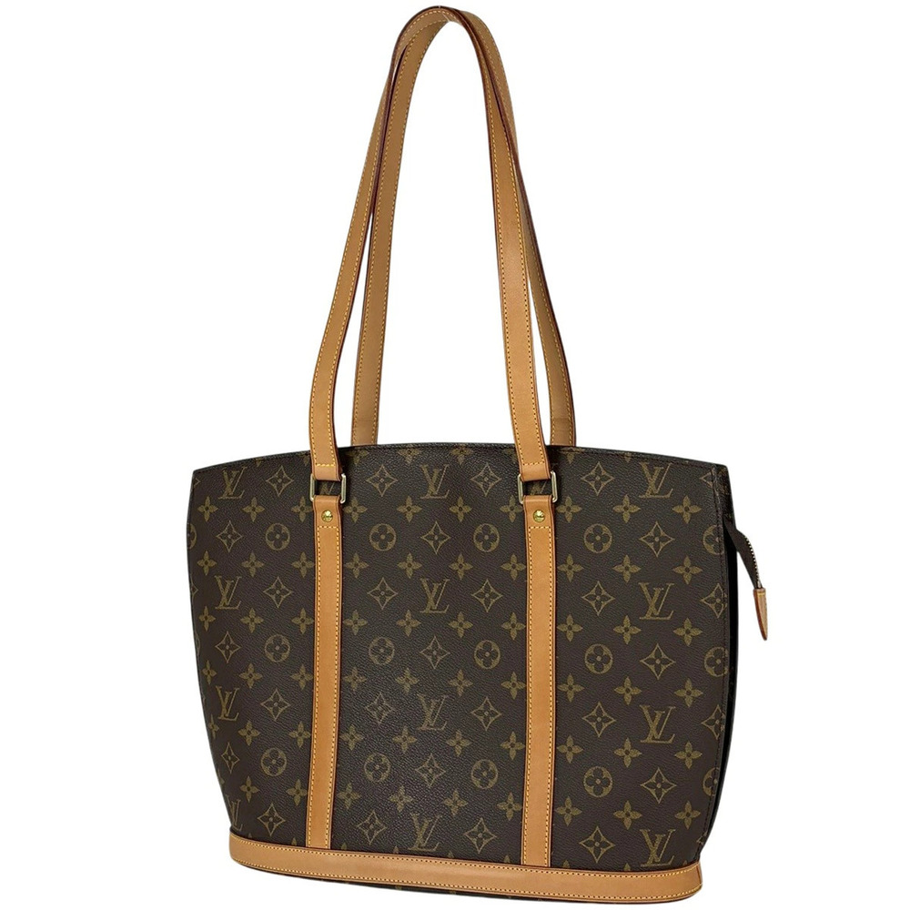 Louis Vuitton Babylon Shoulder Bag Tote Monogram Brown
